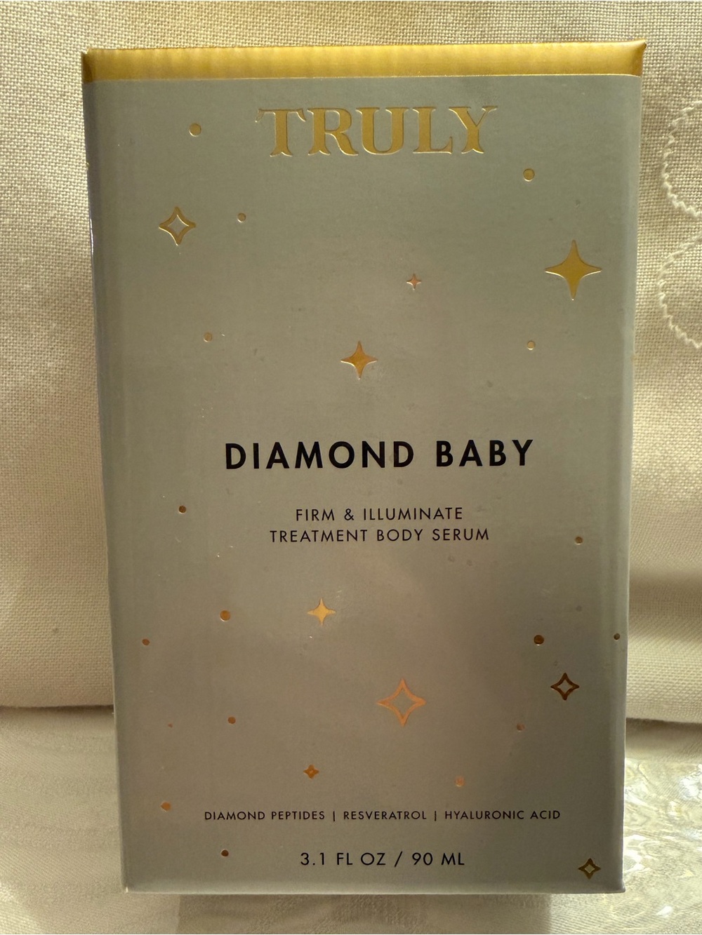 Truly Diamond Baby Firm & Illuminate Body Serum 3.1 oz NEW
